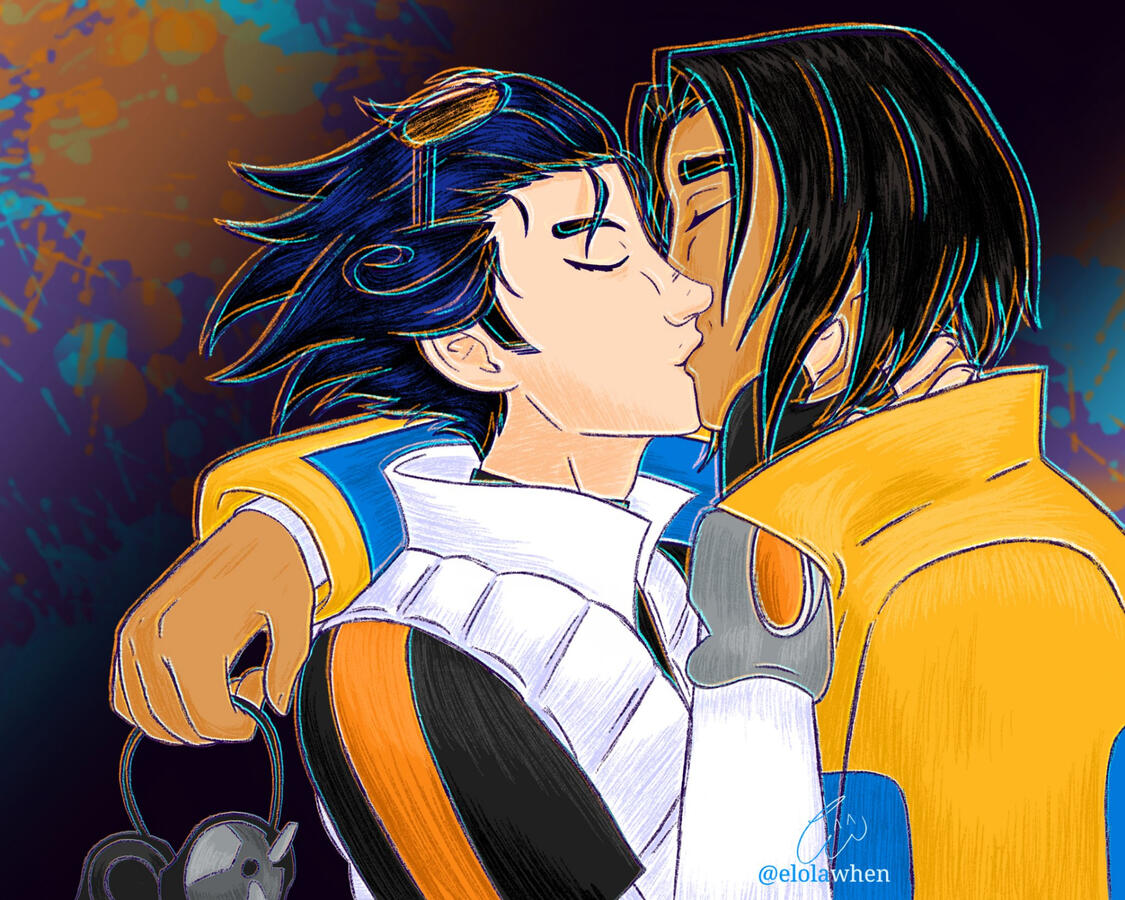 Nolo beat Shirako in the character bracket. but there's no hard feelings. They're still friends ;)